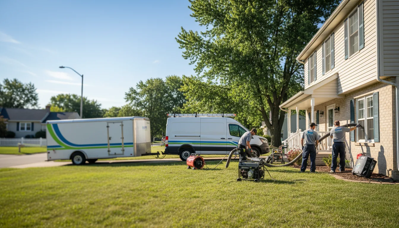 Flooded Basement Restoration And Cleanup With Repair in Clatonia, NE near me